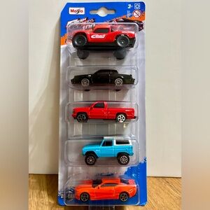 Maisto Fresh Metal 5 Pack Diecast Cars